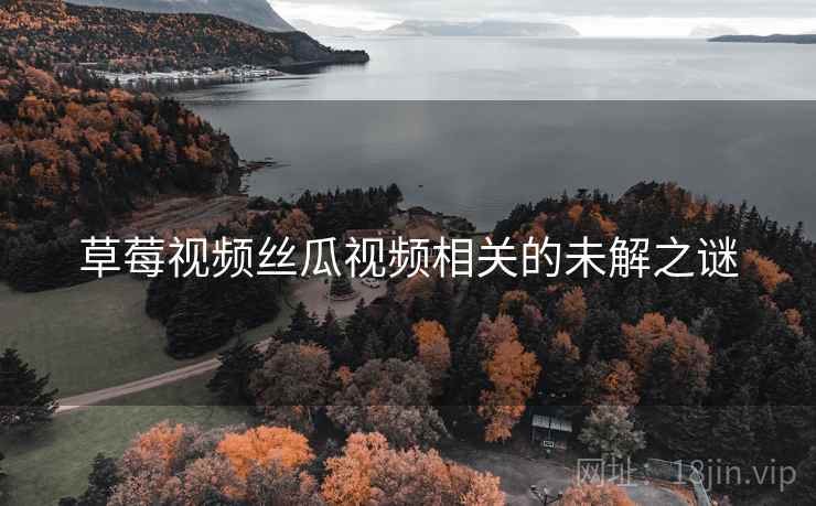 草莓视频丝瓜视频相关的未解之谜